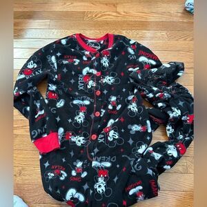 Mickey Mouse Onesie Footed Pajamas
